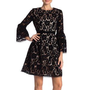 Eliza J Velvet Lace Dress w/ Tags